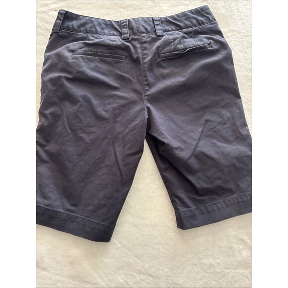 Talbots Petite Women's Navy Cotton Blend Shorts Size 4P - Picture 3 of 3